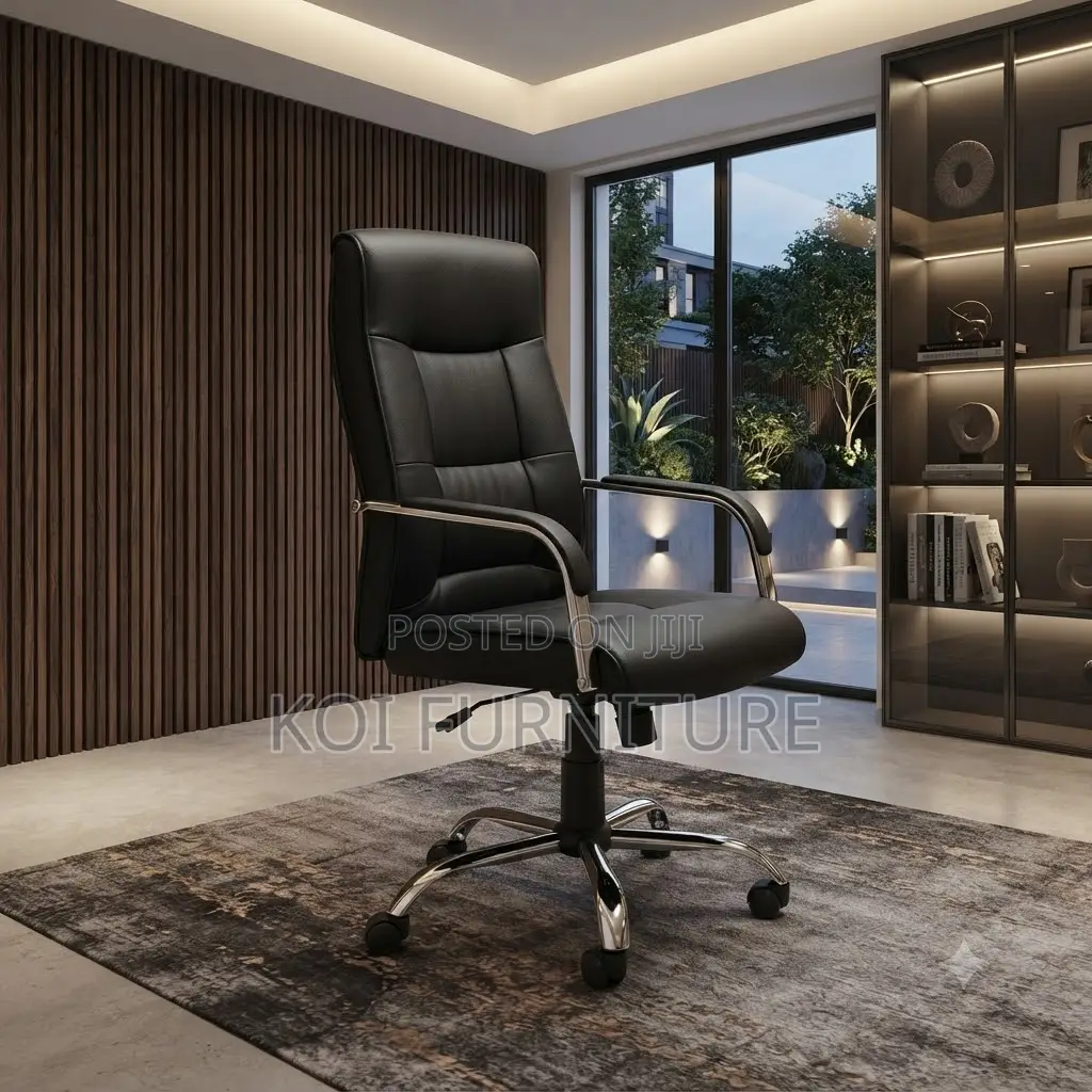 Office Chairs; Leather Ceos Visitor High Office Chair