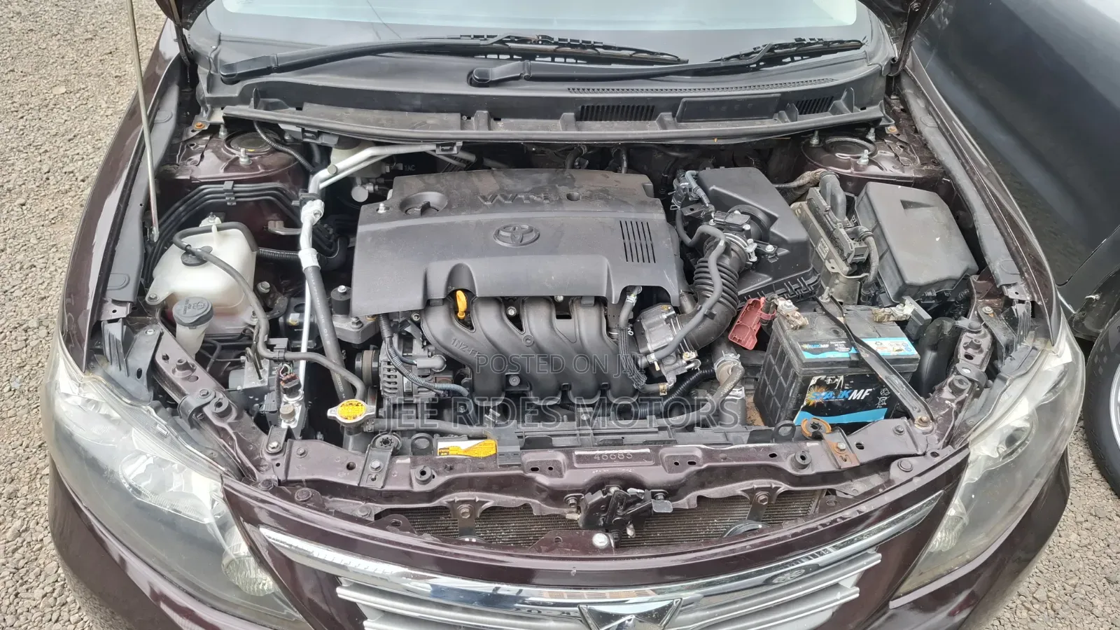 Toyota Allion 2014 Burgundy