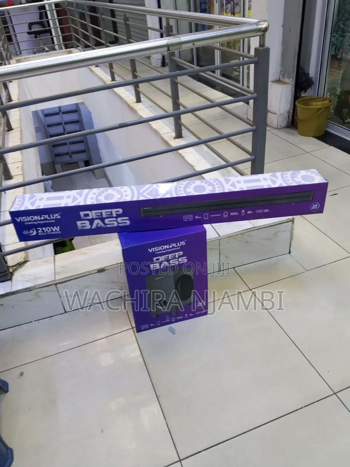 Visionplus Deep Bass 2.1 Channel Home Theater Soundbar System