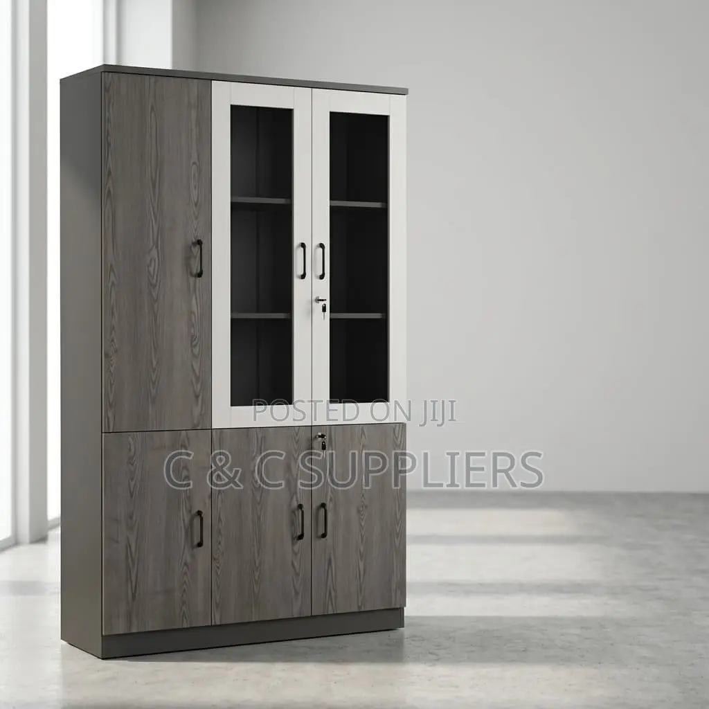 3-Swing Door Wooden Cabinet