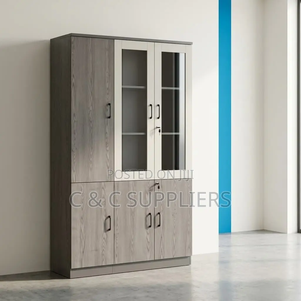 3-Swing Door Wooden Cabinet