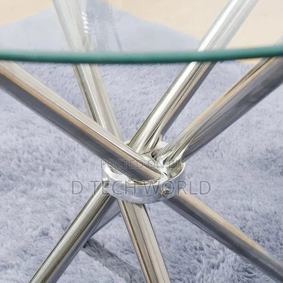 Glass Top Dining Table