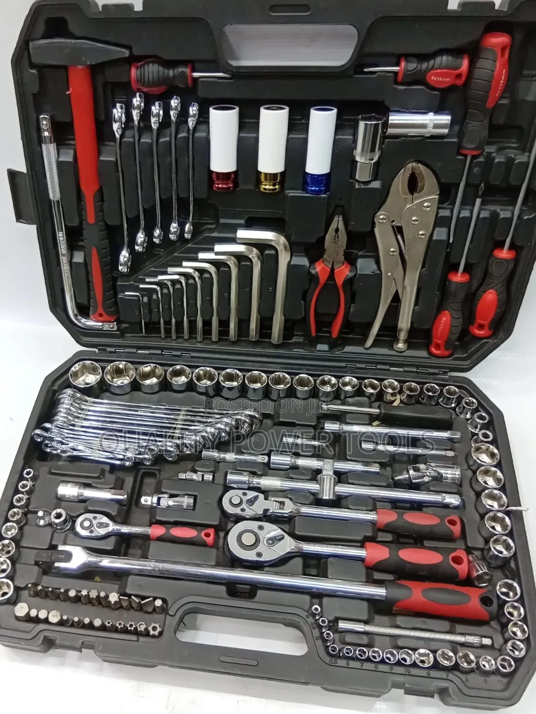 142 PCS Mechanic Socket Tool Kit Set