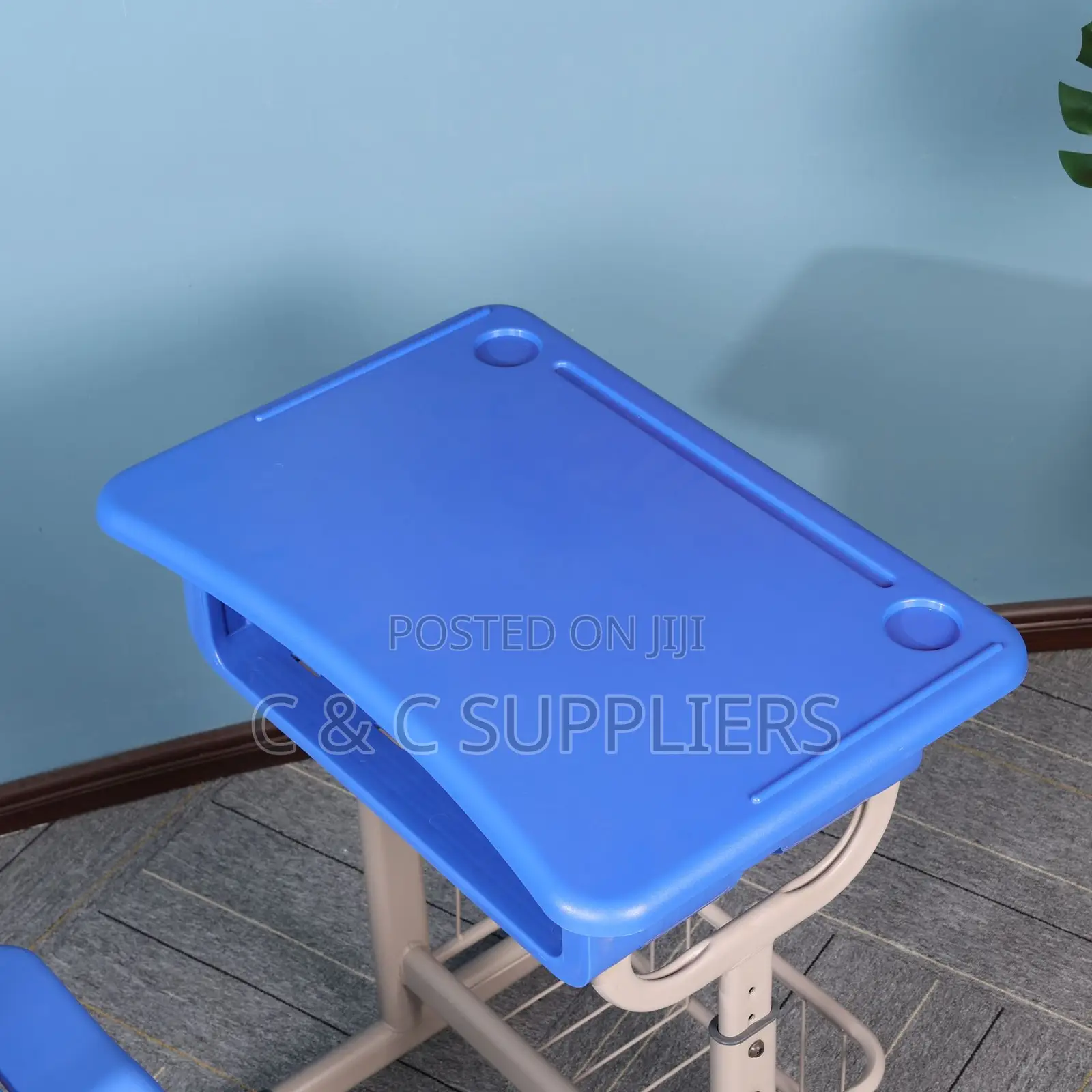 Plastic Adjustable Home Kids Desk Chair