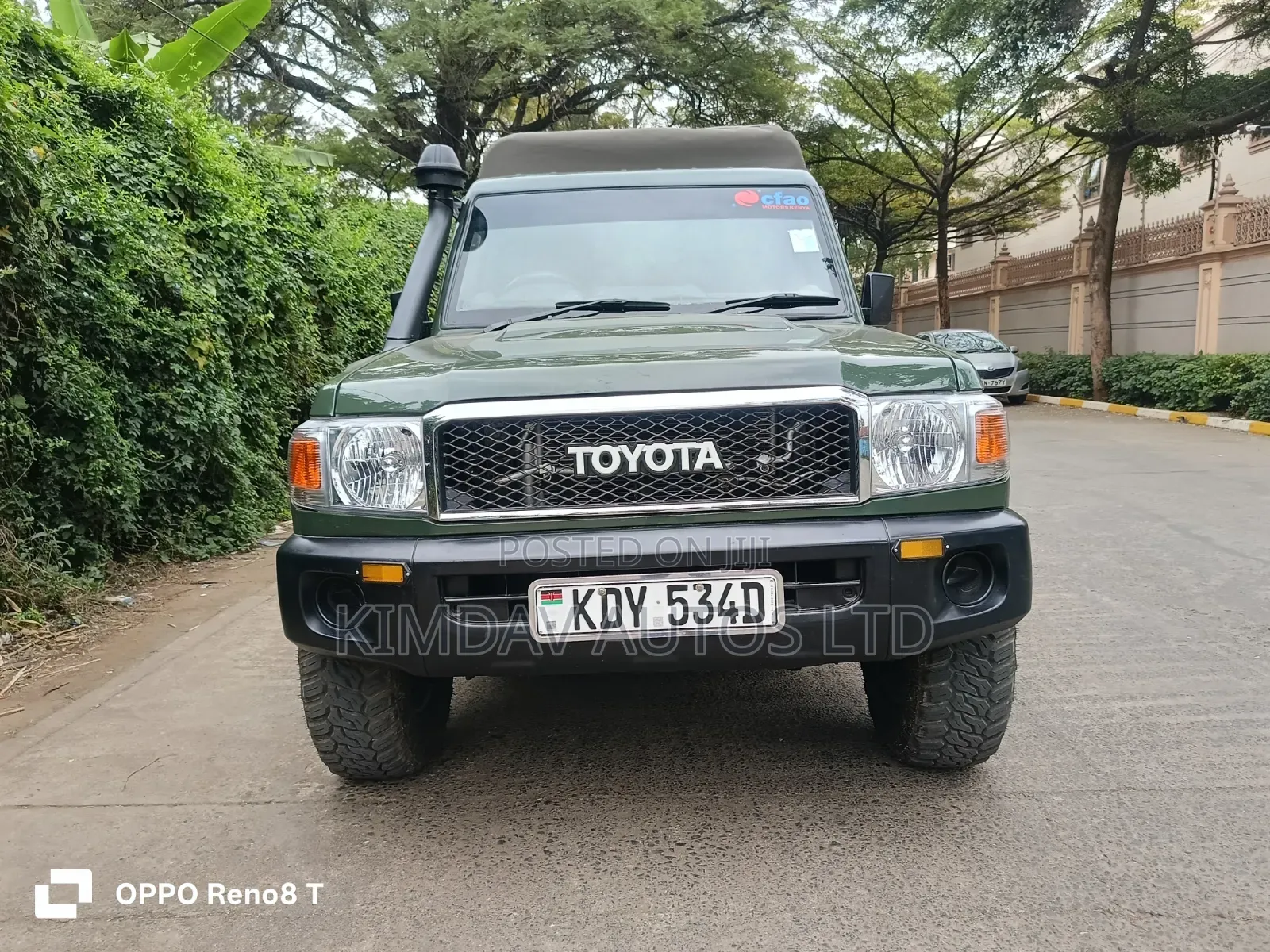 Toyota Land Cruiser 2017 Green