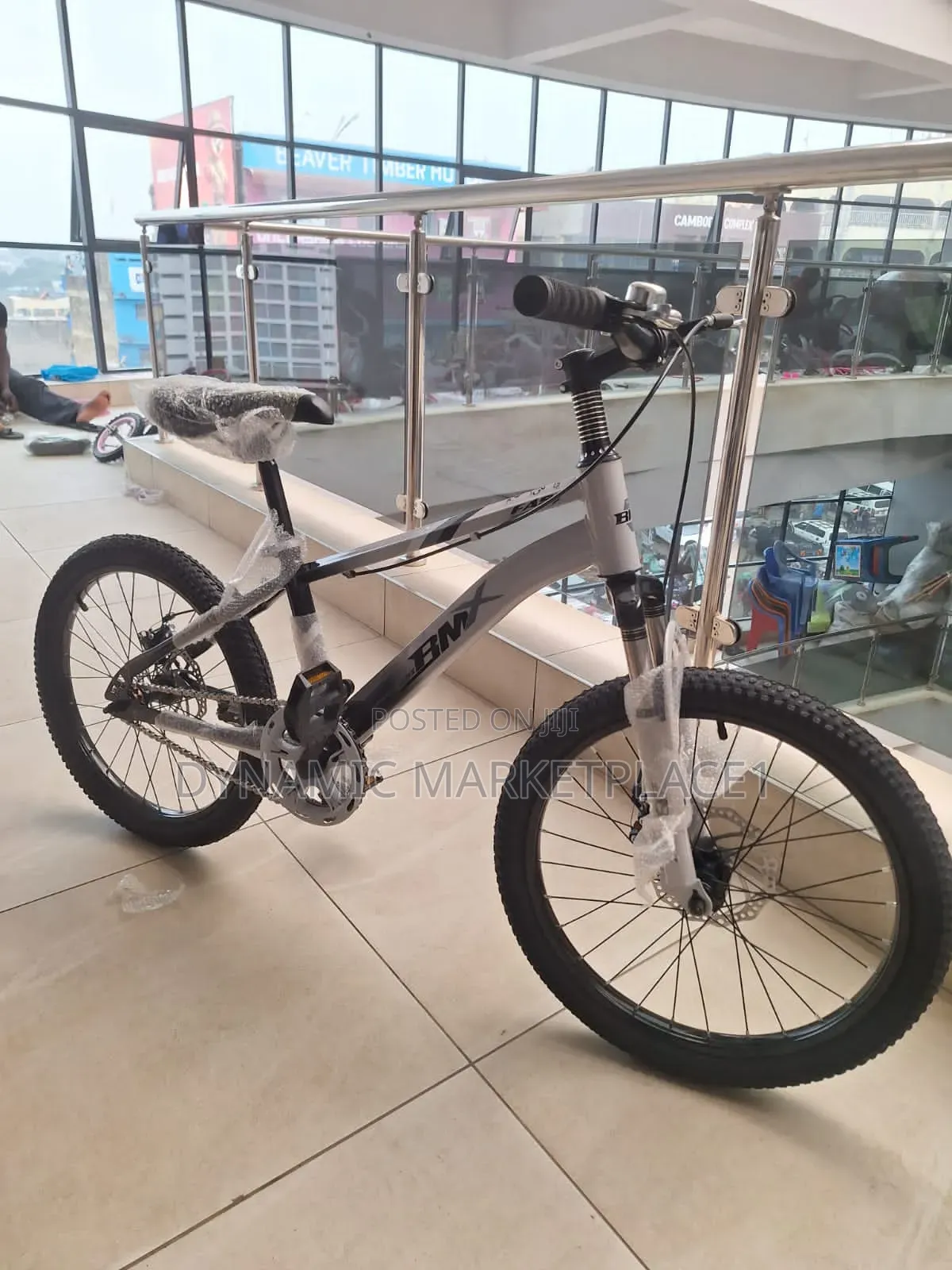 BMX Size 20 Black Bicycle