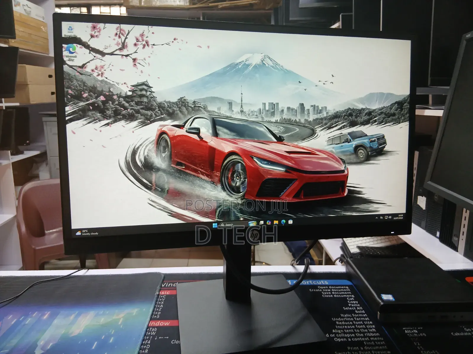 Hp P22h G4 22 Inch Monitor,Full Hd,60hz Refresh Rate,Hdmi,Display,Vga