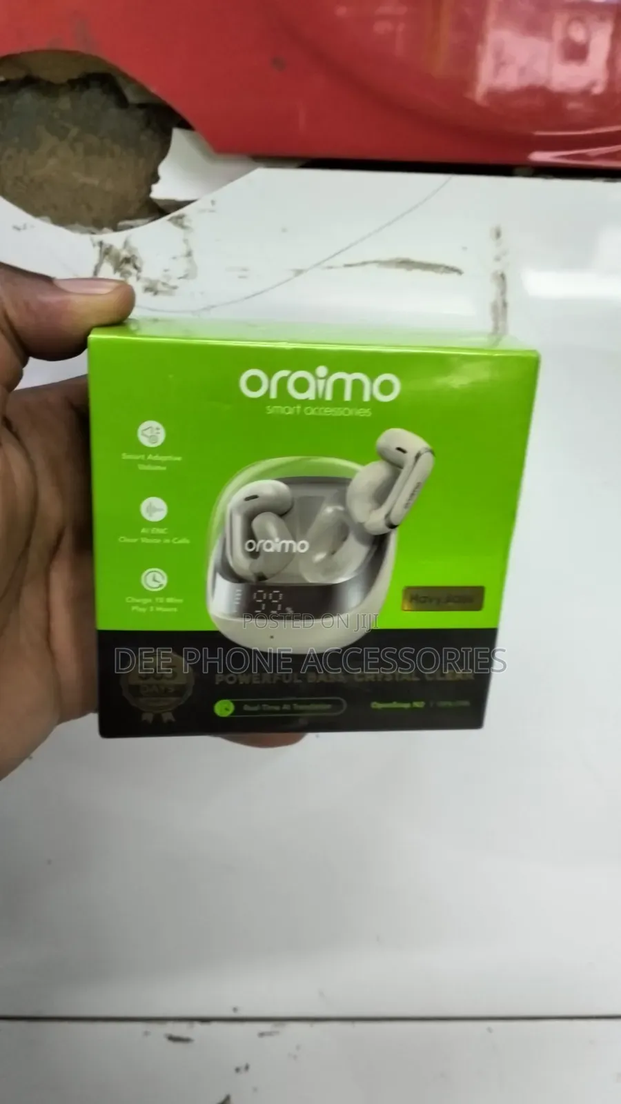 Oraimo Snap N2 Wireless Earhook Earphones