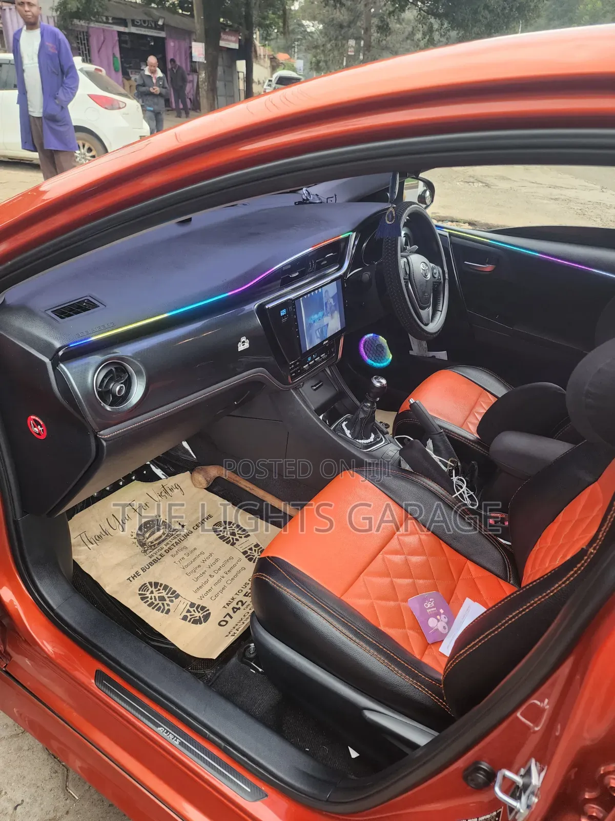 Toyota Auris Ambient Interior Lights
