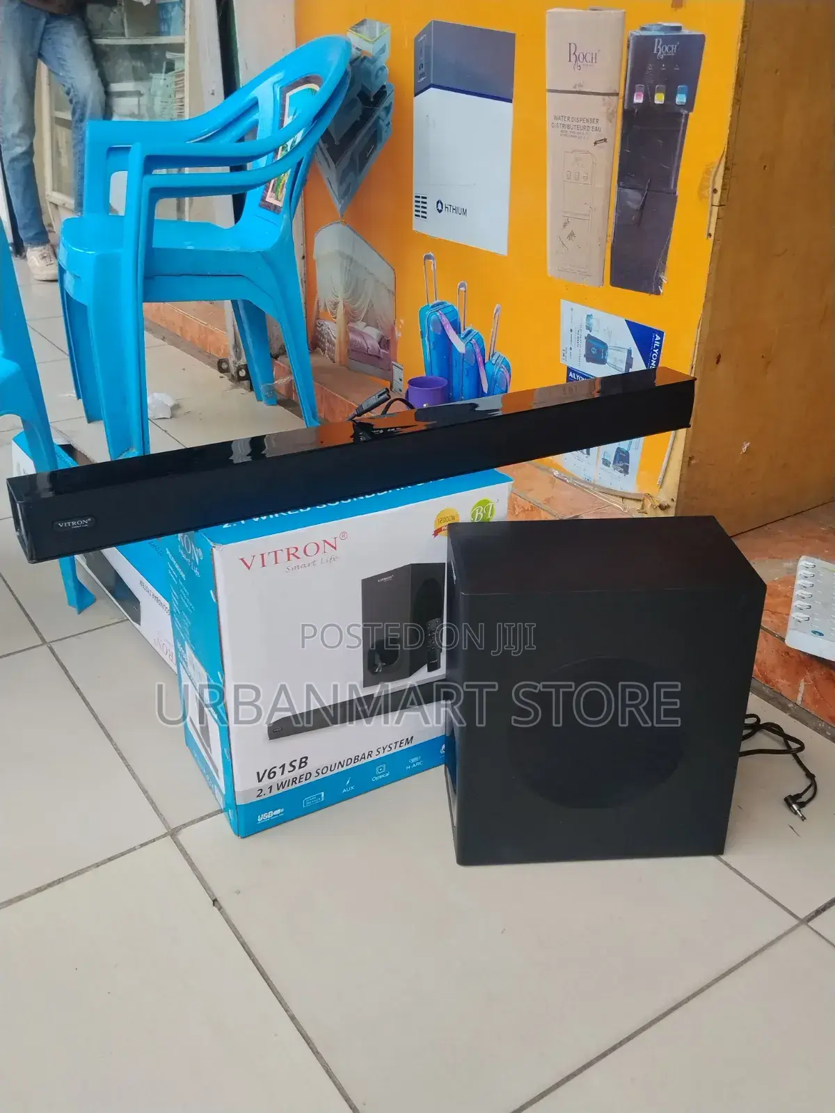 Vitron V61sb 2.1 Channel Bluetooth Soundbar With Subwoofer