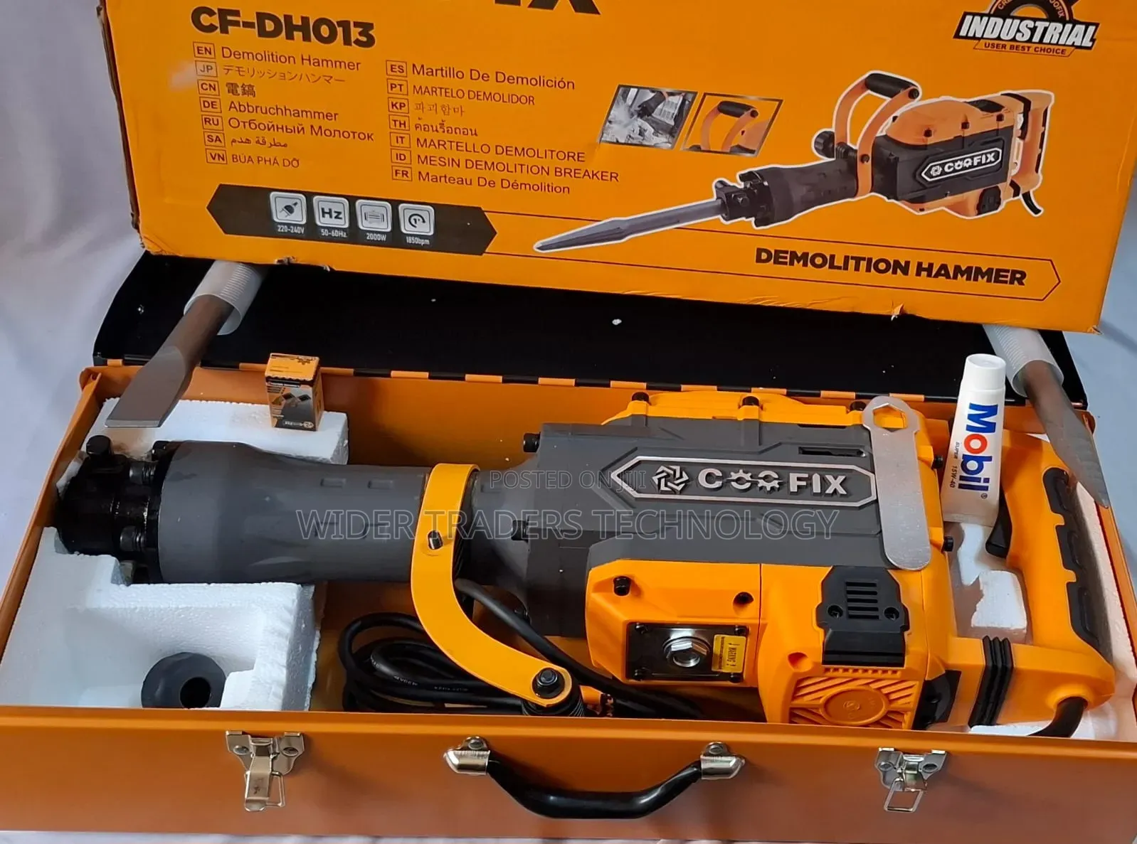 Coofix Cf-Dh013 Industrial Demolition Hammer 2000w
