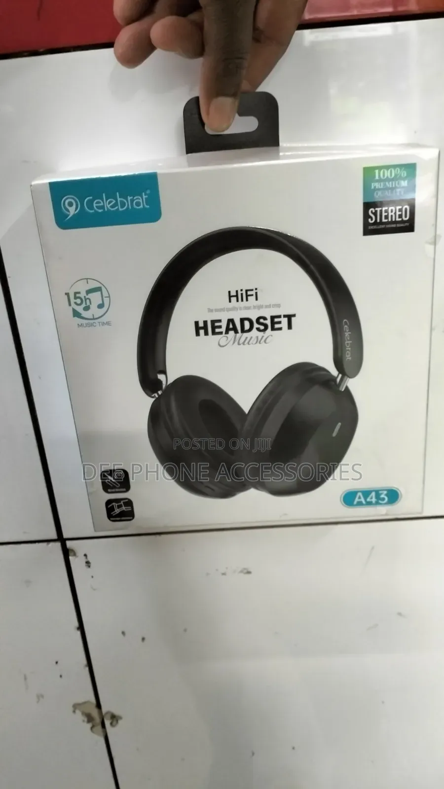 Celebrat A43 Bluetooth Headphones