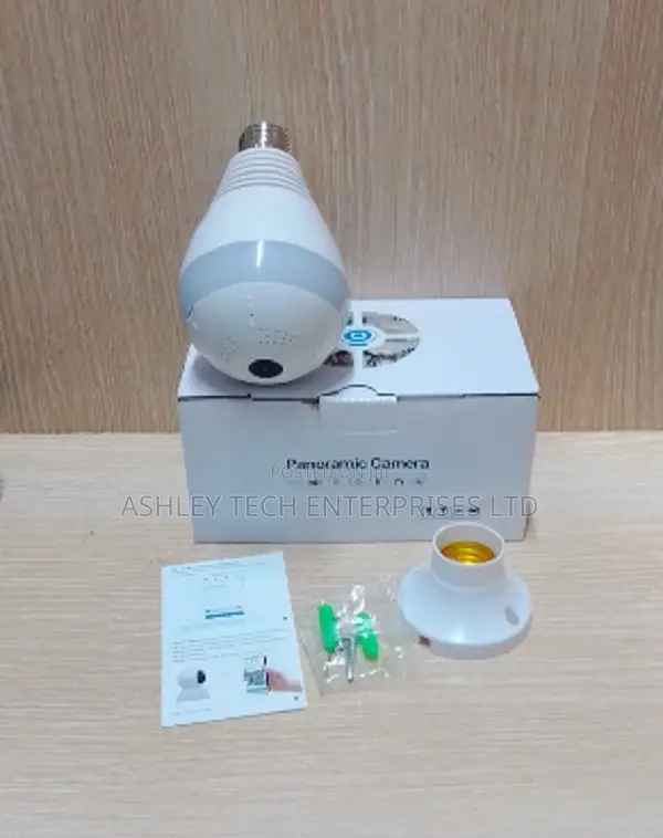 V380 2mp 1080p Smart Bulb Camera – Full Hd Panoramic CCTV