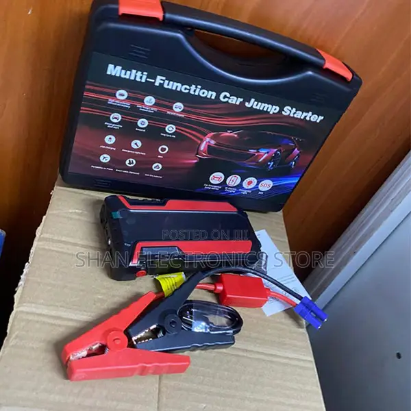 Battery Booster Usb Charging Jump Starter With Air Compressor,