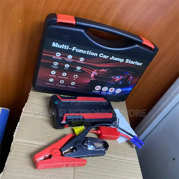 Battery Booster Usb Charging Jump Starter With Air Compressor,
