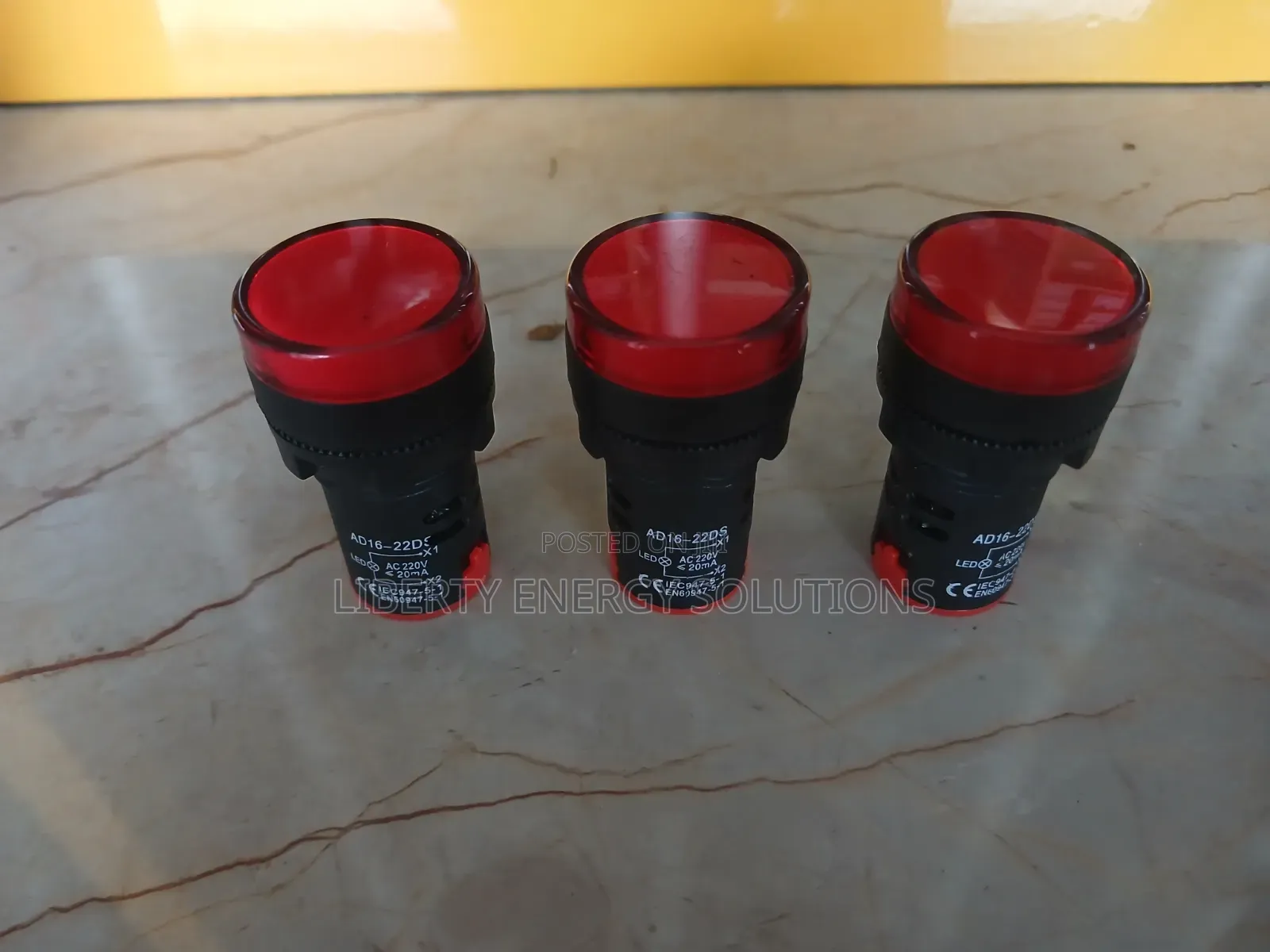 Led Lamp Indicator 240v Red