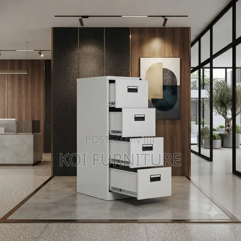 Office Cabinet; Four Drawers Commercial Office Files Cabinet