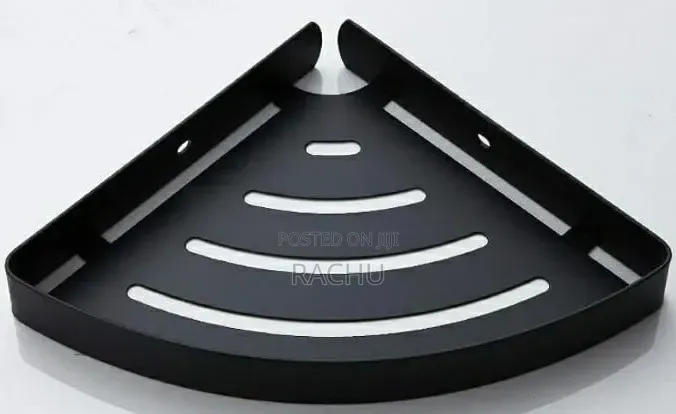 Single Corner Shelf- Black