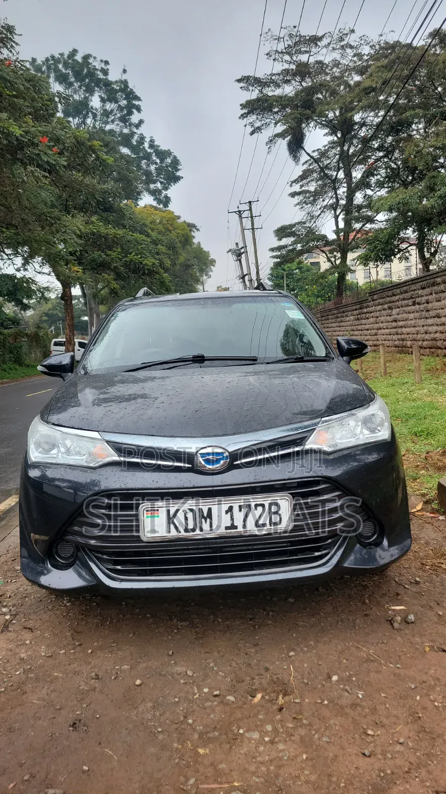 Toyota Corolla Fielder 2016 Matt Black