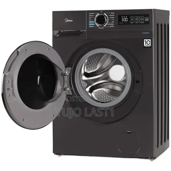 Midea 8kg Titanium Color Front Load Washing Machine (Wm Mf110w80b/T)