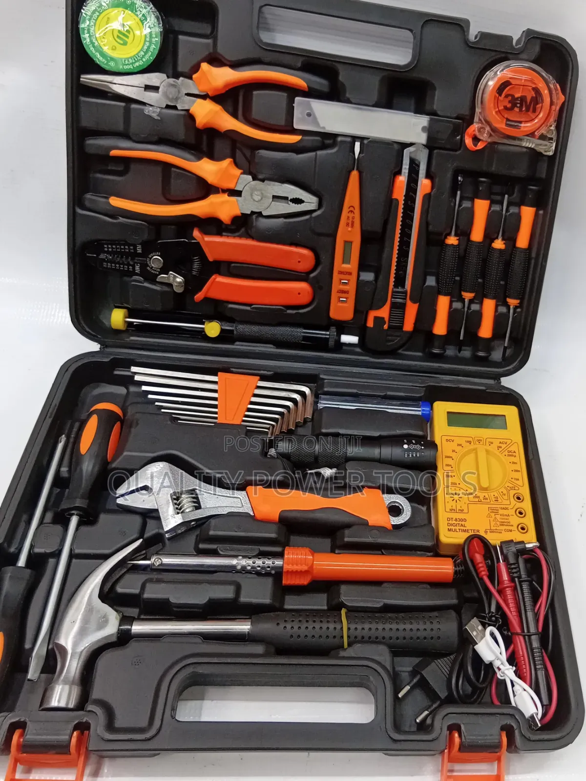 35-piece Or 37-piece Professional Electrical And Household Tool Kit