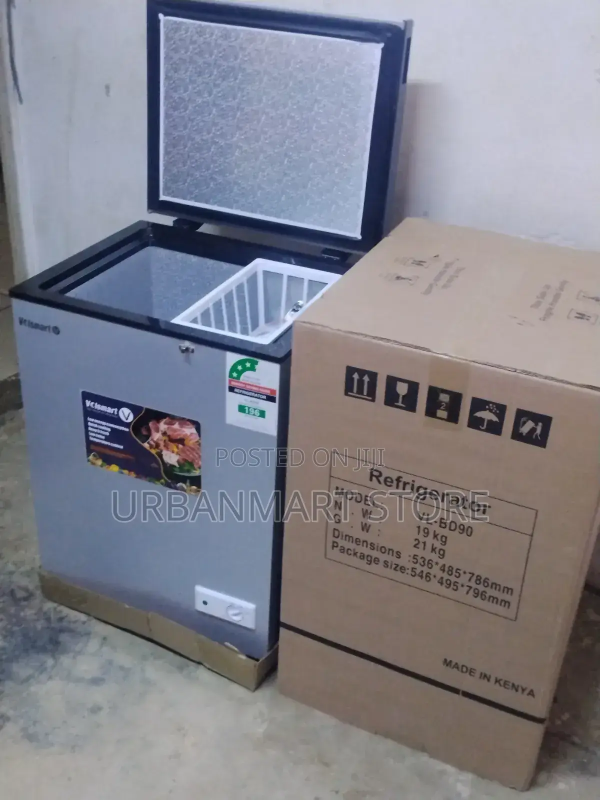 Volsmart 90l Freezer – Compact and Energy Efficient