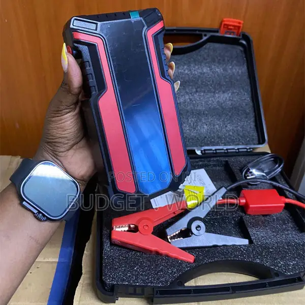 . Portable Vehicle Jump Starter – Multi-Function Car Battery Booster