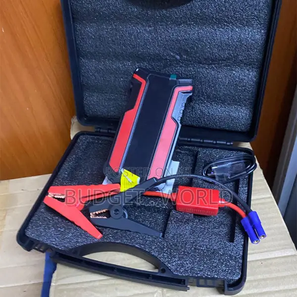 Portable Automotive Jump Starter – Rechargeable Battery Booster