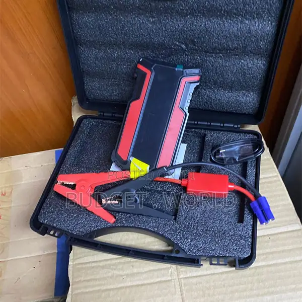 Portable Automotive Jump Starter – Rechargeable Battery Booster