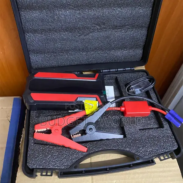 Heavy Duty Portable Car Jump Starter – 12v Battery Booster Power Bank