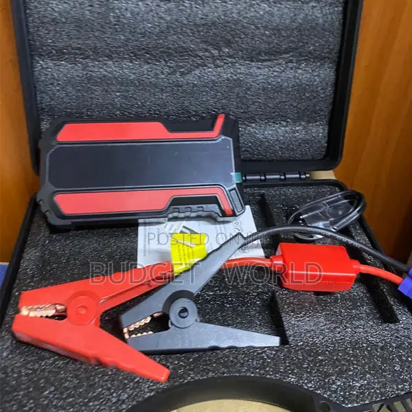 . Portable Lithium Car Jump Starter – Emergency Power Bank for Vehicle