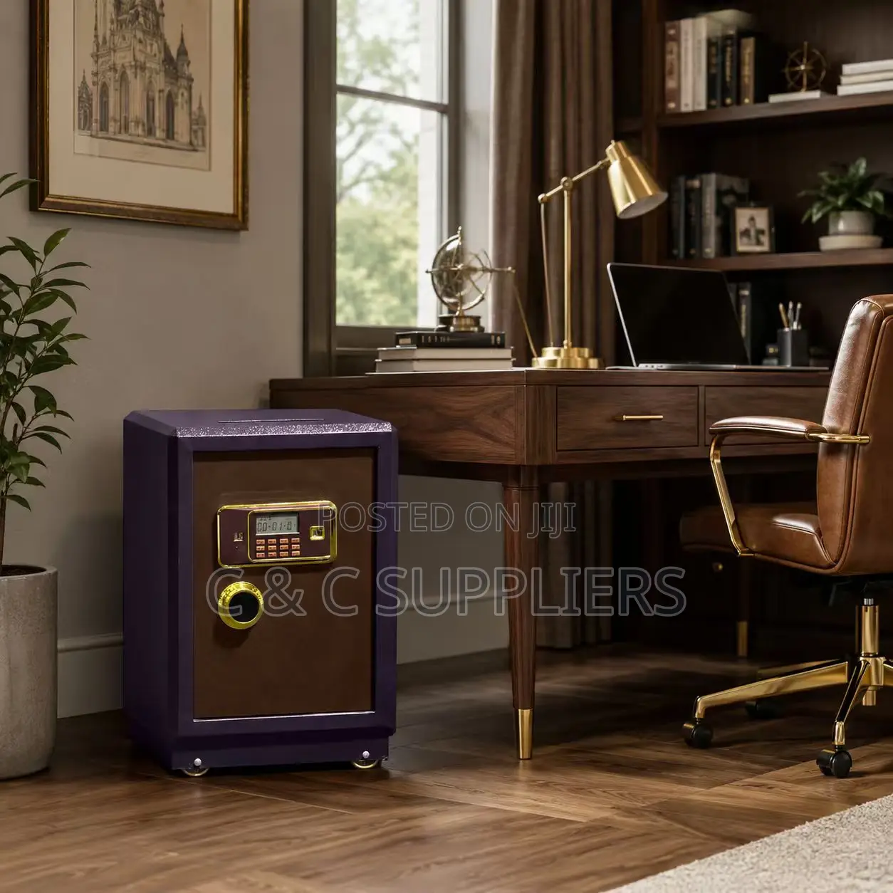 Fireproof Safe With a Digital/Key Lock (70kgs)