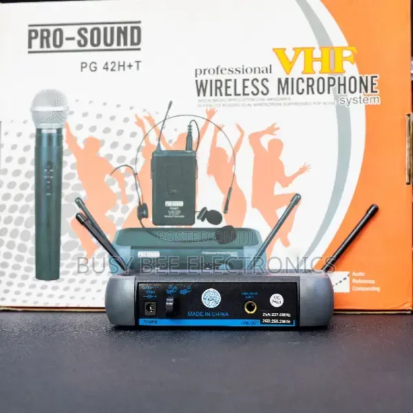Pro Sound Pg42h T +Professional Wireless Microphone VHF