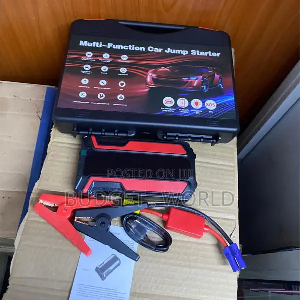 Rechargeable Car Jump Starter Power Bank – Essential Emergency Vehicle