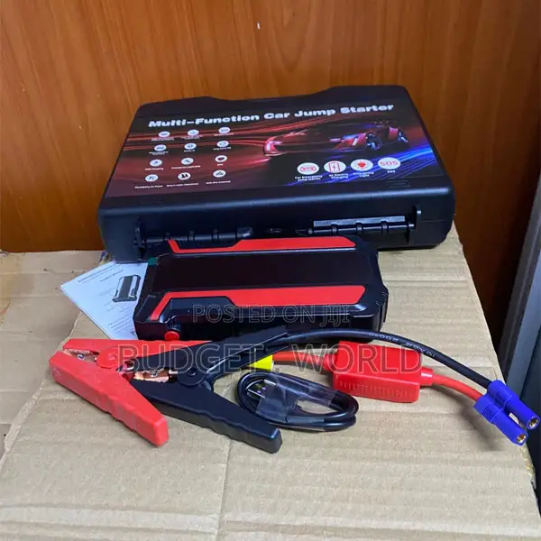 Rechargeable Car Jump Starter With Smart Safety Protection