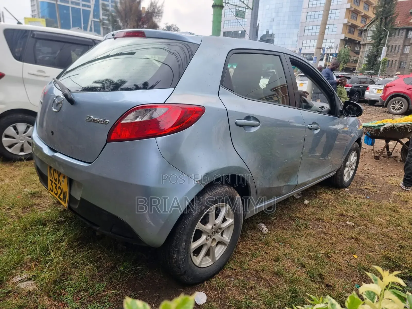 Mazda Demio 2012 Blue