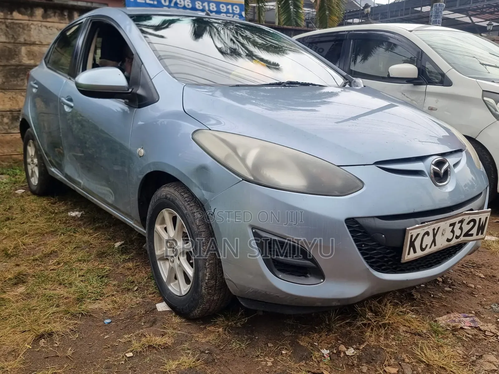 Mazda Demio 2012 Blue