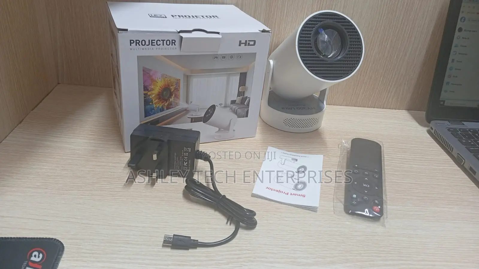 Hy300 Pro Smart Projector – Advanced Wireless Entertainment