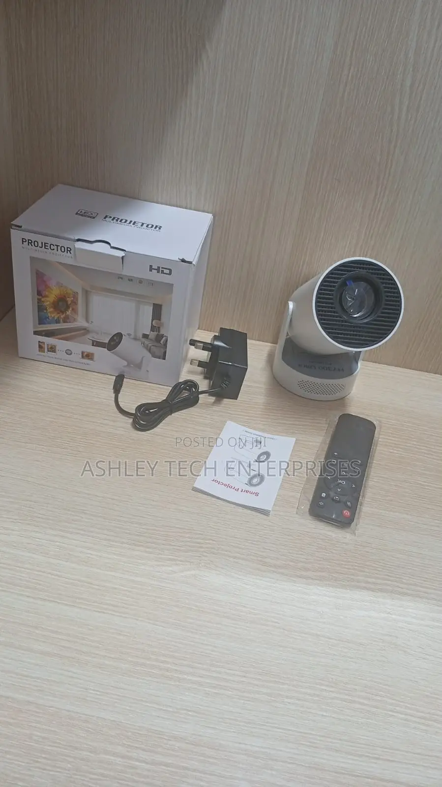 Hy300 Pro Wifi Projector – Premium Smart Home Theatre