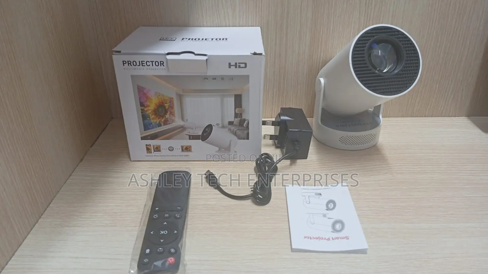 Hy300 Pro Smart Wifi Projector – High Quality Entertainment
