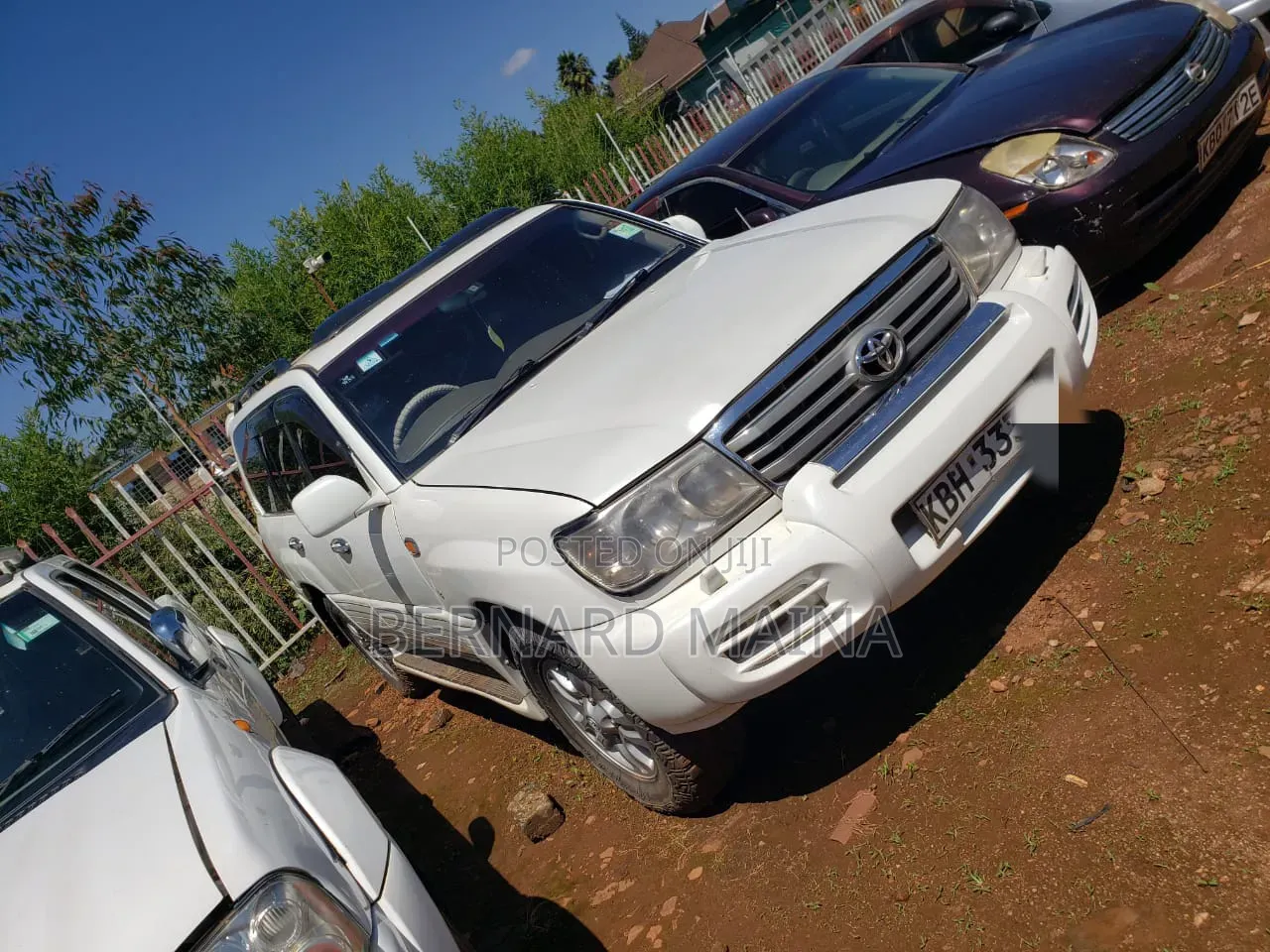 Toyota Land Cruiser Prado 2008 White