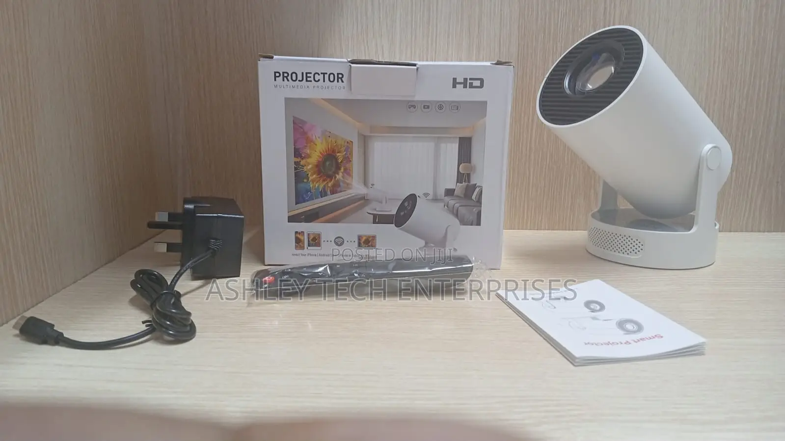 Hy300 Pro Wifi Projector – Powerful Smart Multimedia Projector