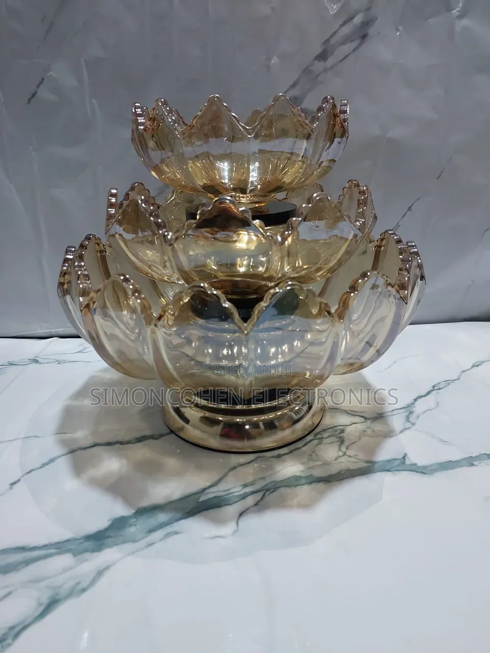 Very High Quality 3 Arm Elegant Multi-Purpose Display Serving Bowls