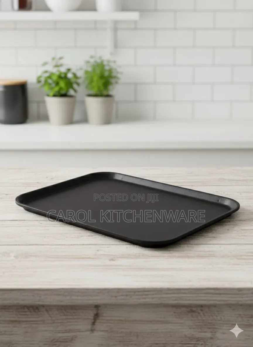 Non -Slip Rectangular Tray / Tray