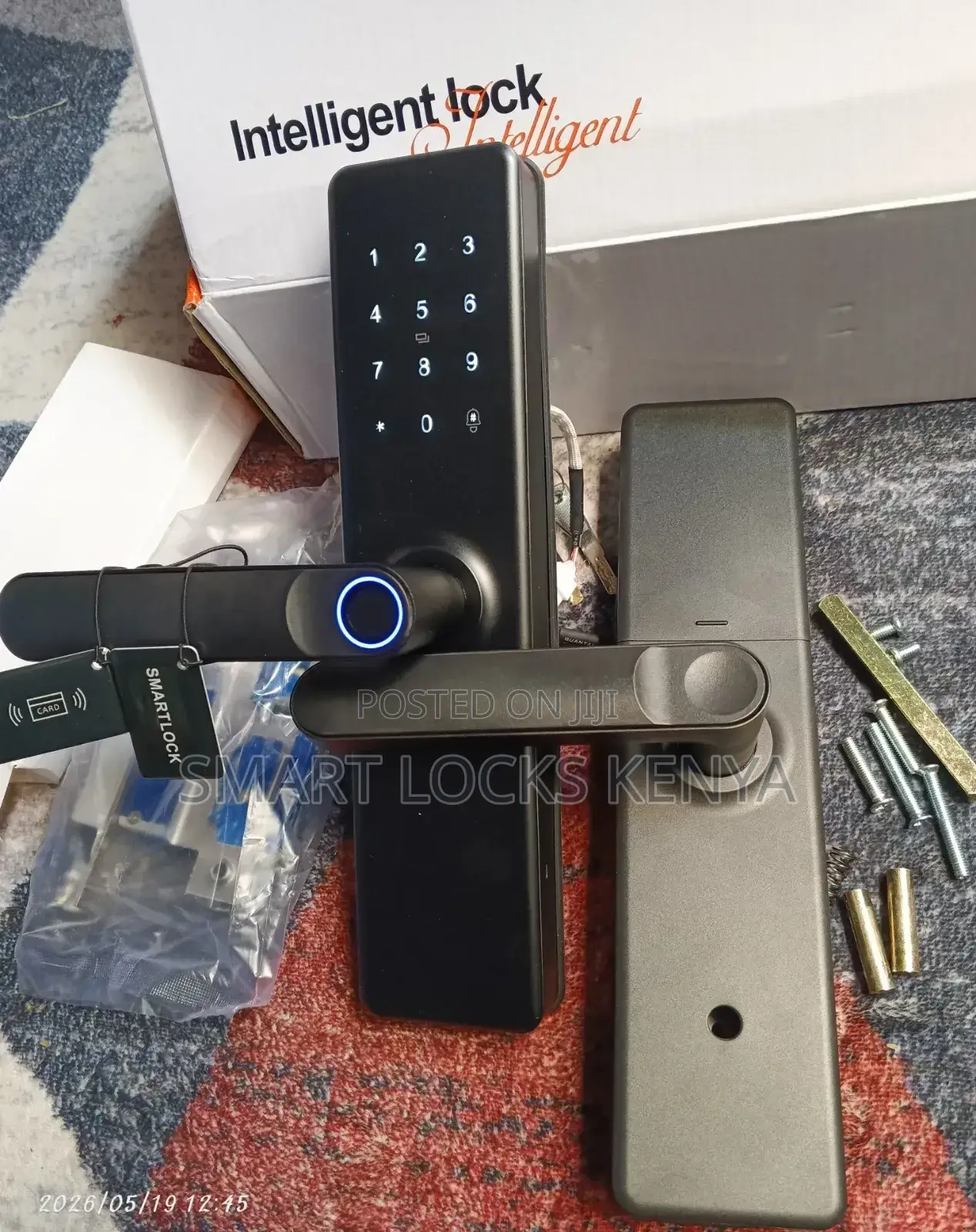 Smart Lock Tuya Smart App Wifi Door Locks Ttlock Password Card Door