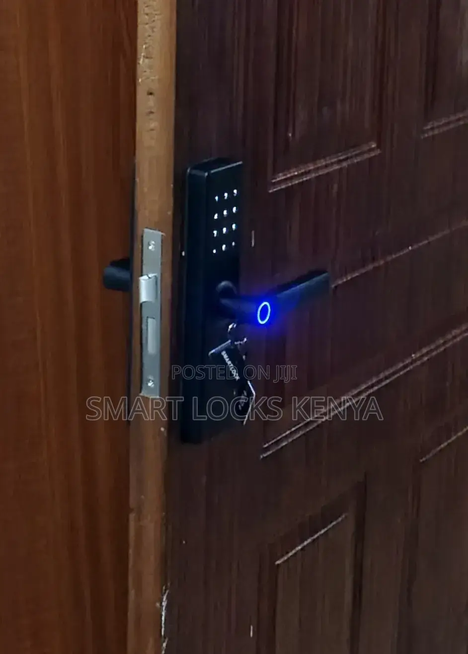 Smart Fingerprints Door Lock With. Tuya Wifi App Remote Control