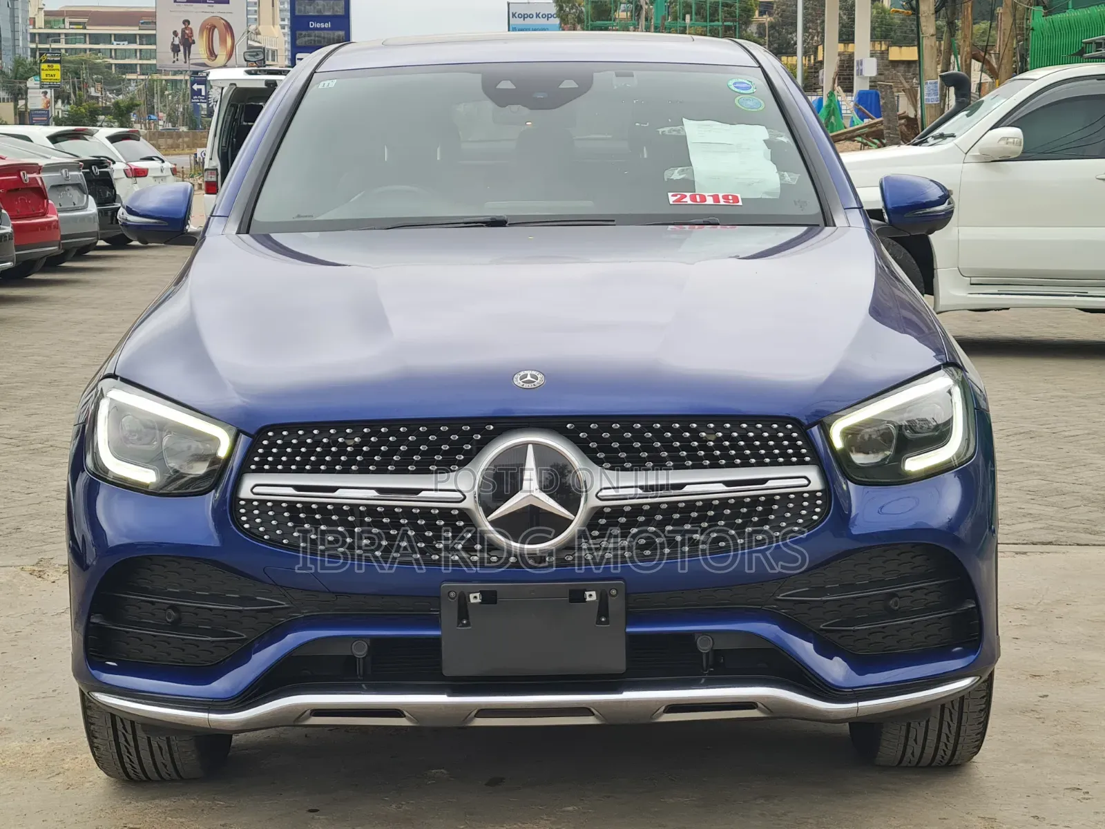 Mercedes-Benz GLC-Class 2019 Blue