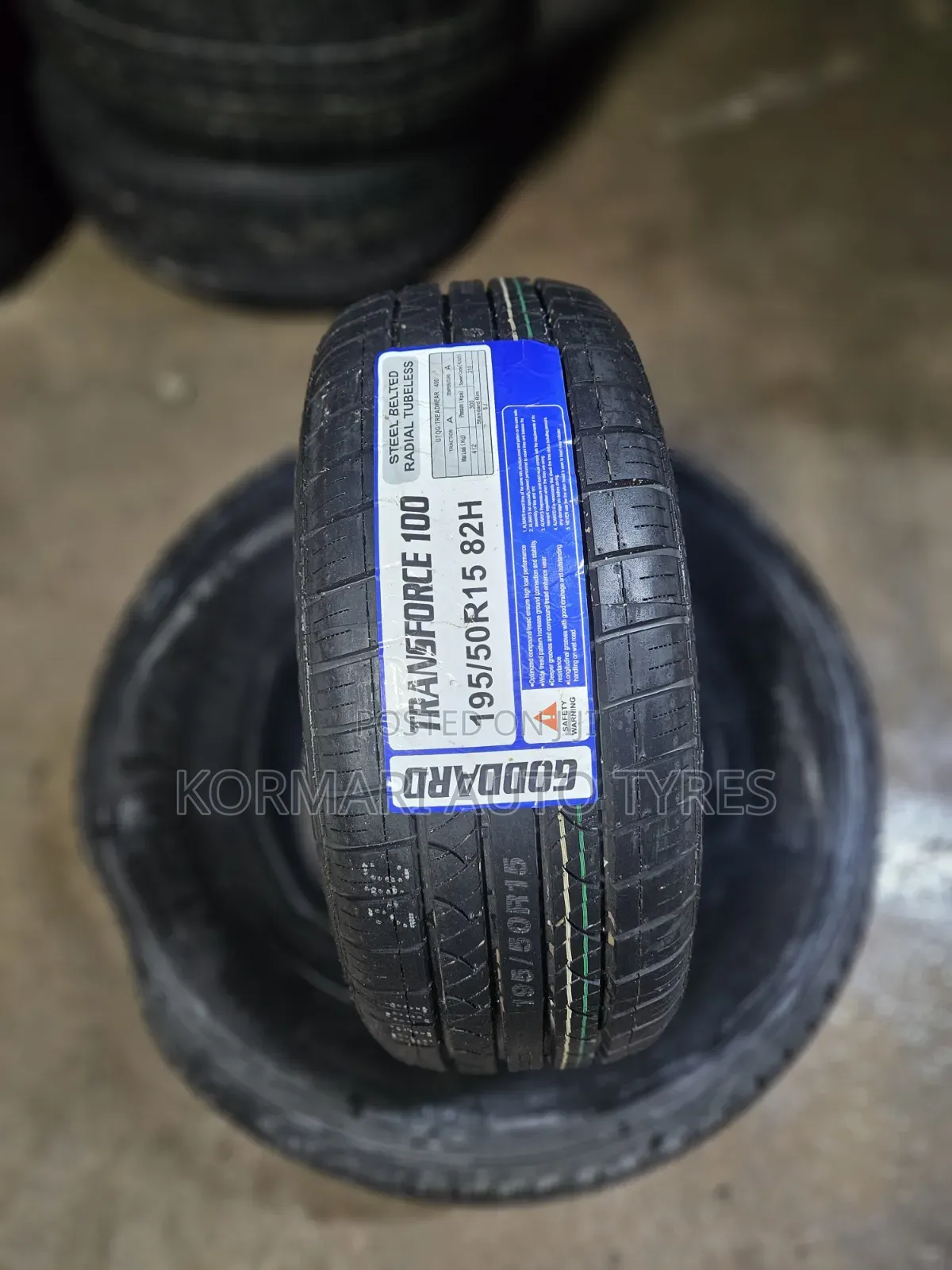 195/50r15 Goddard Tyre