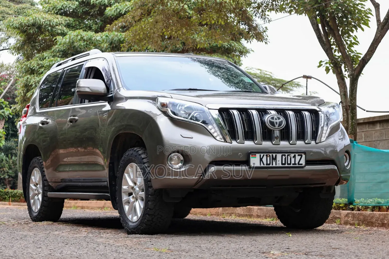 Toyota Land Cruiser Prado 2.8 2017 Gray