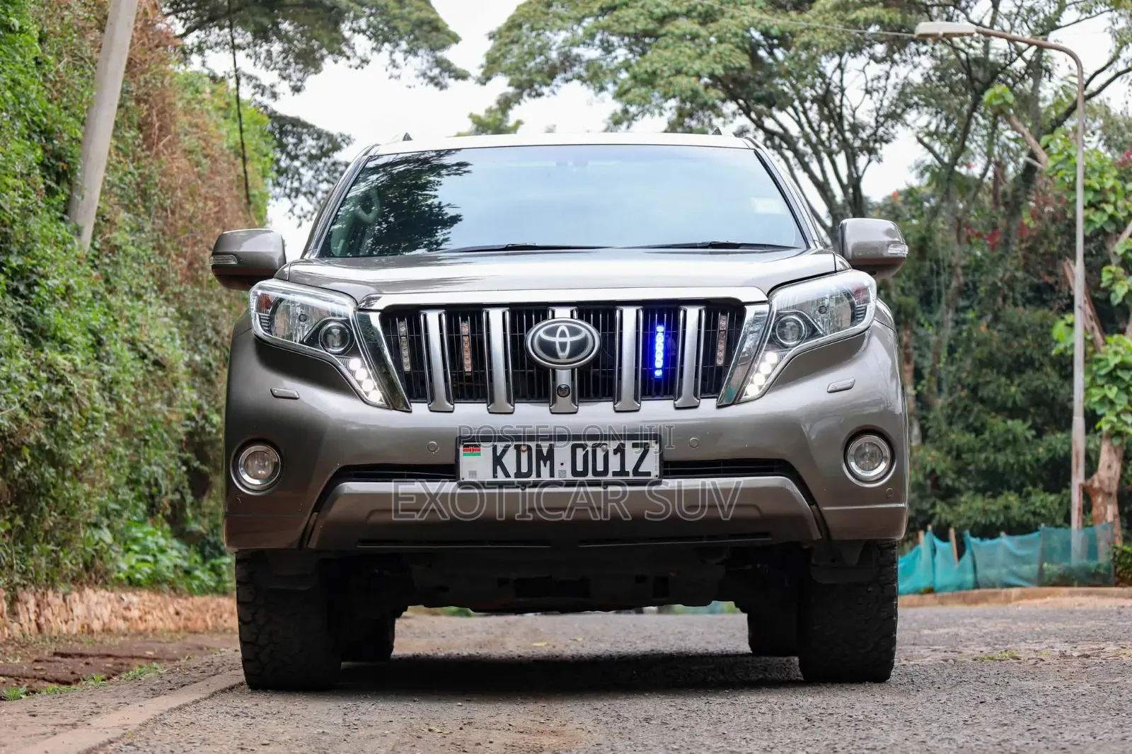 Toyota Land Cruiser Prado 2.8 2017 Gray